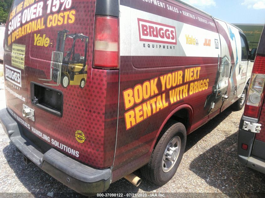 2015 CHEVROLET EXPRESS CARGO VAN - 1GCZGUBG9F1276071