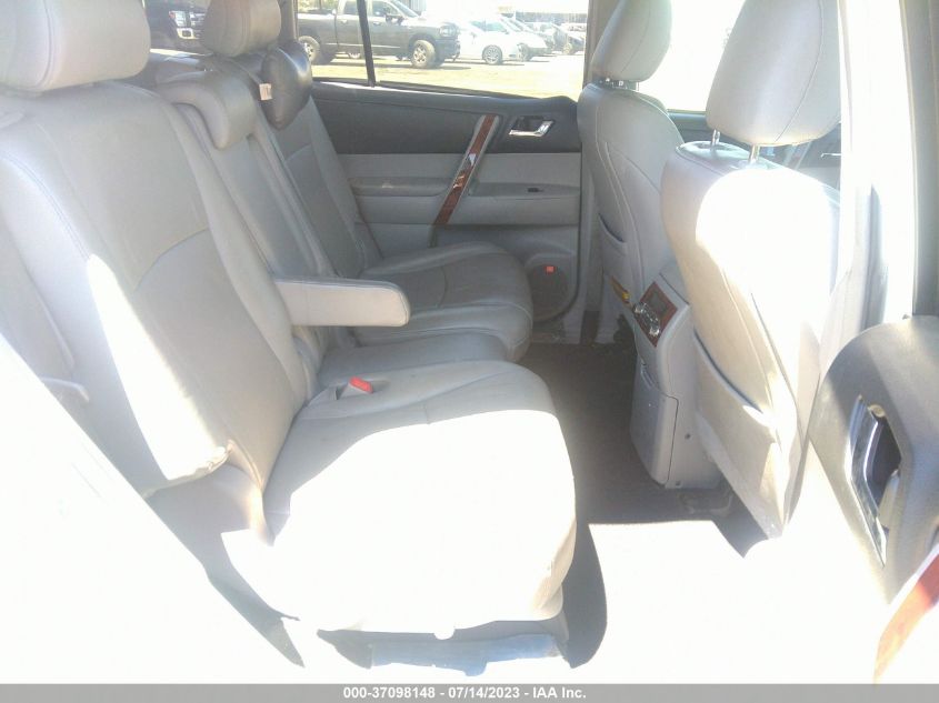 2013 TOYOTA HIGHLANDER LIMITED - 5TDDK3EHXDS216548