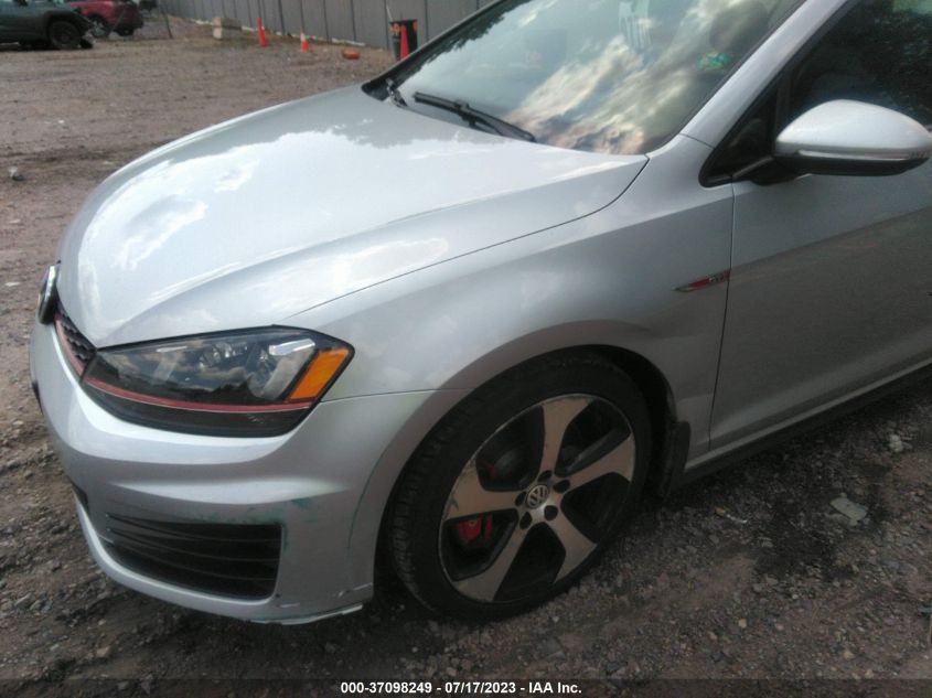 2016 VOLKSWAGEN GOLF GTI AUTOBAHN W - 3VW547AU0GM010357