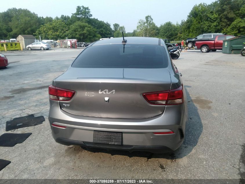 2022 KIA RIO S - 3KPA24AD6NE439547