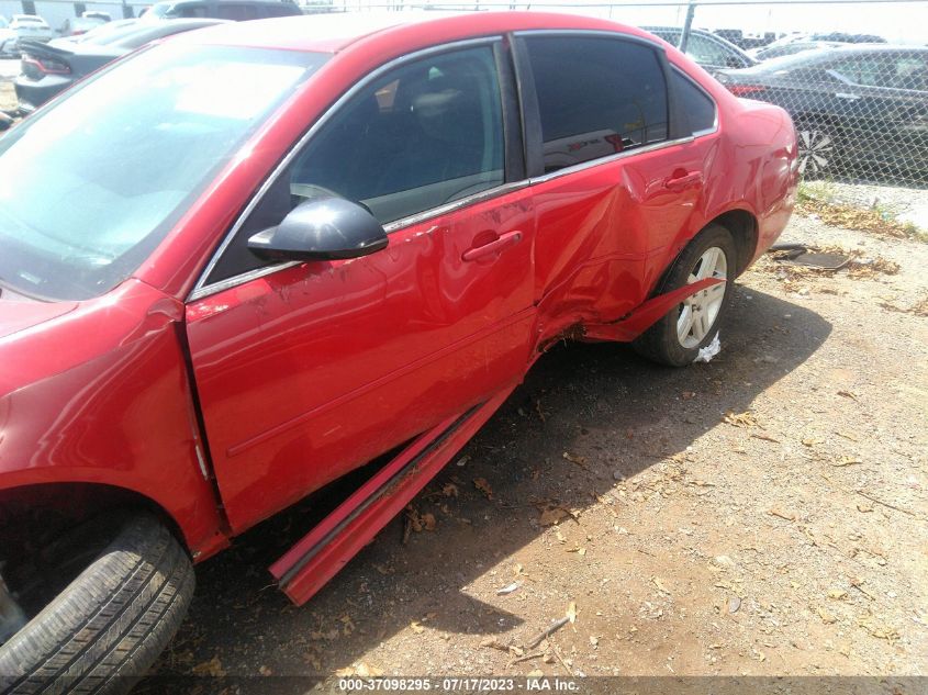 2013 CHEVROLET IMPALA LT - 2G1WG5E30D1135715
