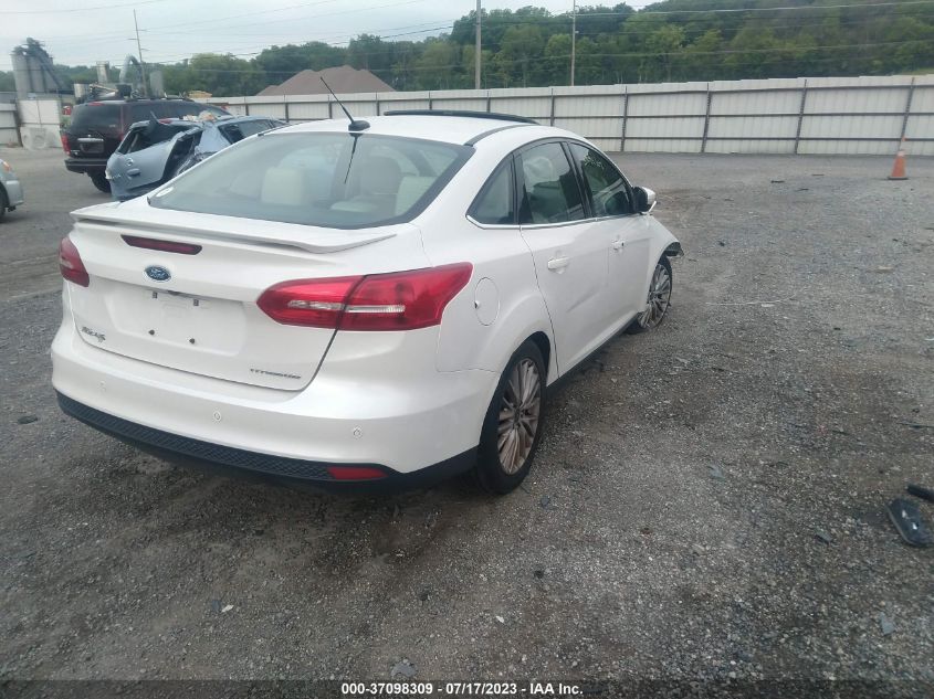 2017 FORD FOCUS TITANIUM - 1FADP3J23HL287350