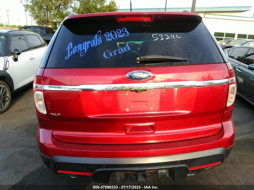 2014 FORD EXPLORER XLT - 1FM5K7D89EGA27779