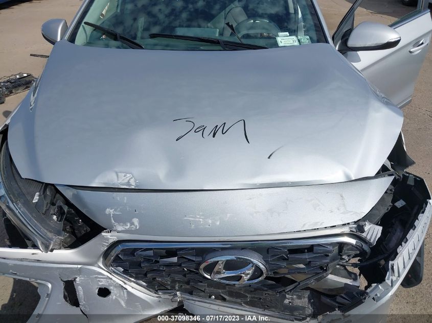 2020 HYUNDAI IONIQ HYBRID SE - KMHC75LC6LU242649