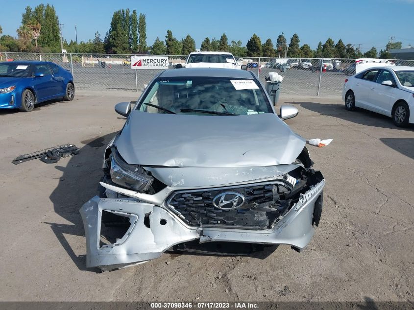 2020 HYUNDAI IONIQ HYBRID SE - KMHC75LC6LU242649