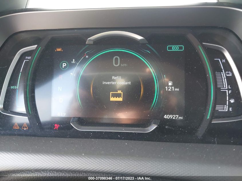 2020 HYUNDAI IONIQ HYBRID SE - KMHC75LC6LU242649