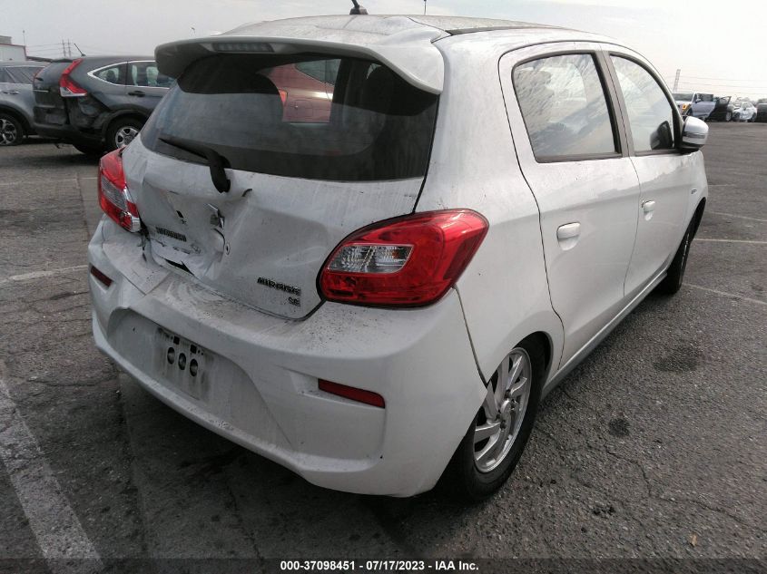 2017 MITSUBISHI MIRAGE SE - ML32A4HJ4HH002148