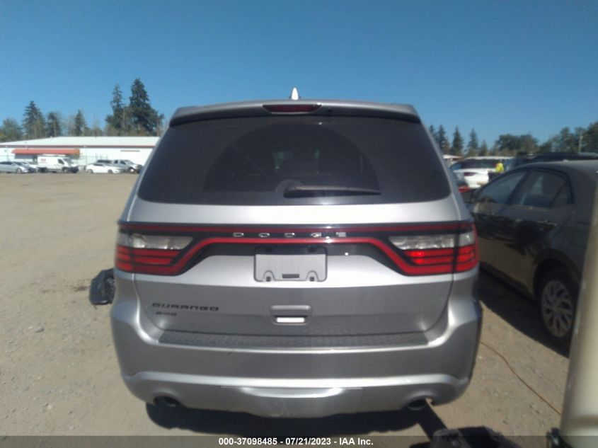 2016 DODGE DURANGO SXT - 1C4RDJAG5GC363190