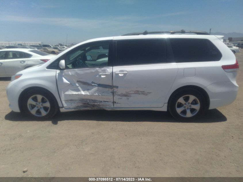 2013 TOYOTA SIENNA LE - 5TDKK3DC3DS340416