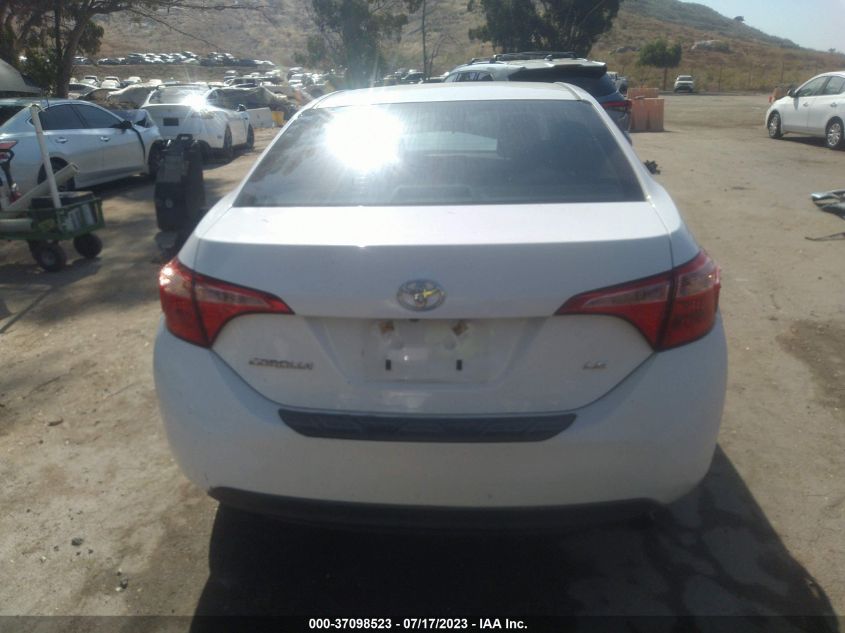 2018 TOYOTA COROLLA L/LE/XLE/SE/XSE - 2T1BURHEXJC046301