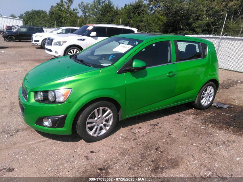 2015 CHEVROLET SONIC LT - 1G1JC6SH5F4182855