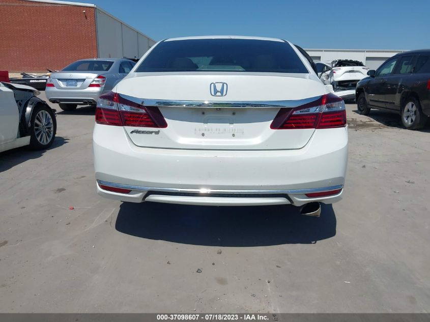 2016 HONDA ACCORD SEDAN LX - 1HGCR2F33GA058996