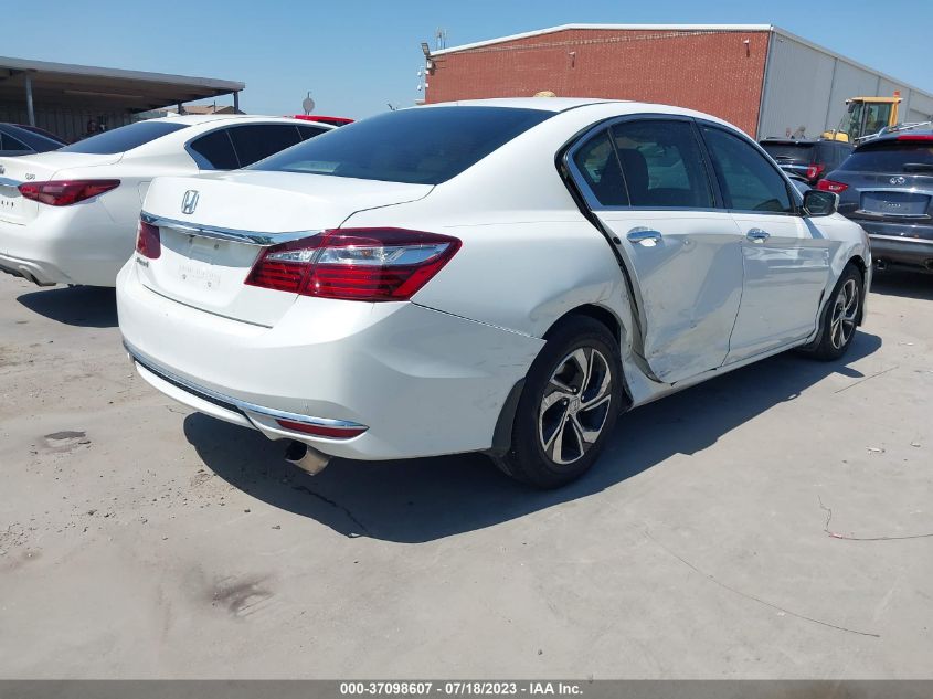 2016 HONDA ACCORD SEDAN LX - 1HGCR2F33GA058996