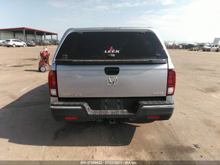 2017 HONDA RIDGELINE RT - 5FPYK3F22HB025929
