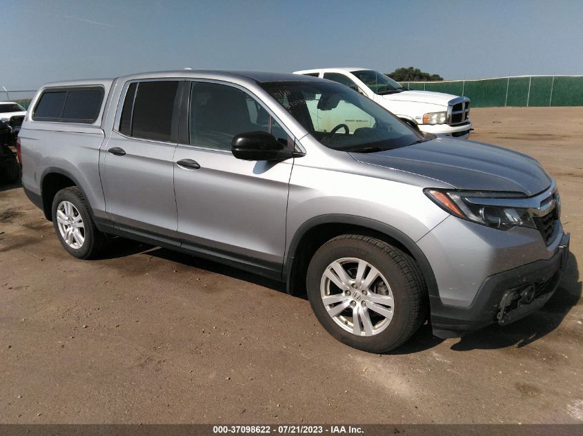 2017 HONDA RIDGELINE RT - 5FPYK3F22HB025929