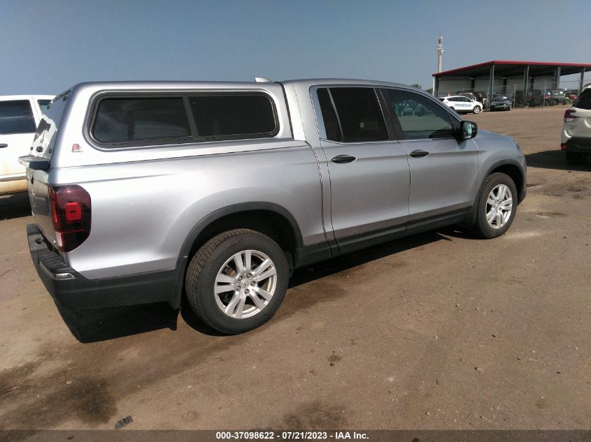 2017 HONDA RIDGELINE RT - 5FPYK3F22HB025929