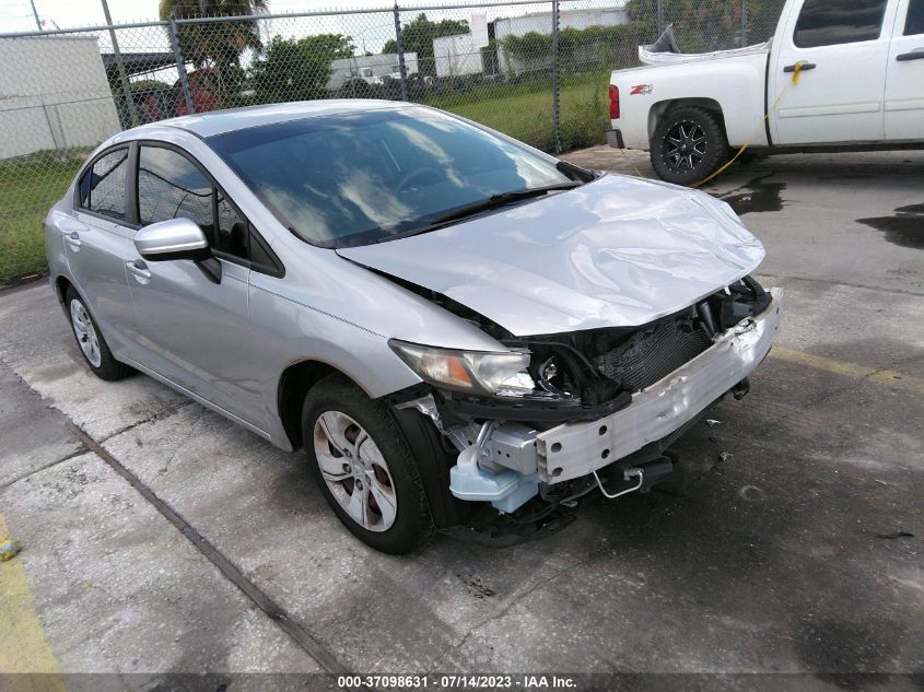 2014 HONDA CIVIC SEDAN LX - 19XFB2F52EE009154