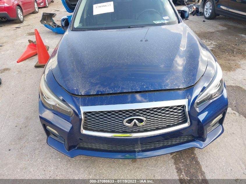 2016 INFINITI Q50 RED SPORT 400 - JN1FV7AP5GM420424