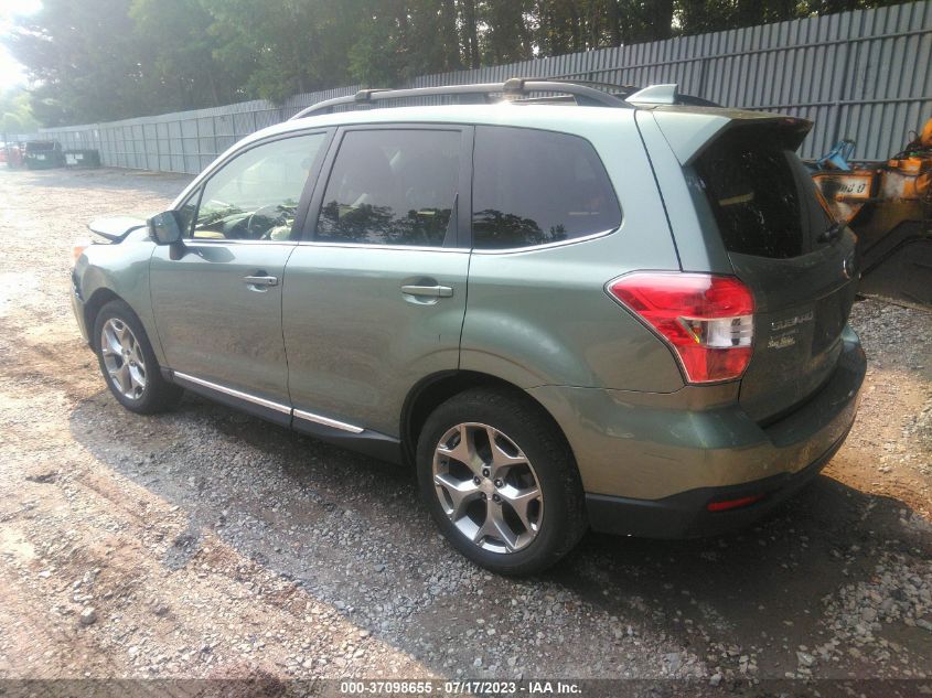 2016 SUBARU FORESTER 2.5I TOURING - JF2SJAVC5GH495677