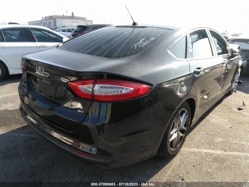 2014 FORD FUSION SE - 3FA6P0H74ER242746