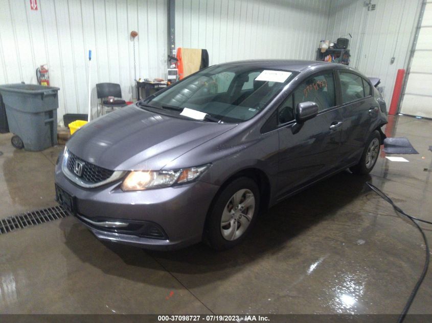 2015 HONDA CIVIC SEDAN LX - 19XFB2F54FE058714