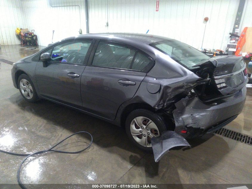 2015 HONDA CIVIC SEDAN LX - 19XFB2F54FE058714