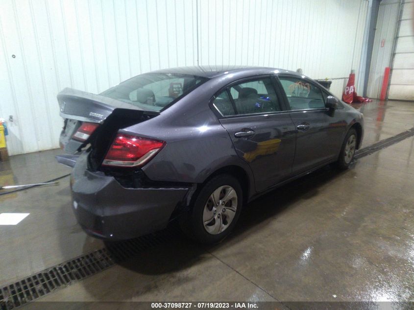 2015 HONDA CIVIC SEDAN LX - 19XFB2F54FE058714