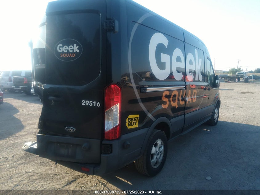VIN 1FTYR2CM6HKB48673 2017 FORD TRANSIT VAN