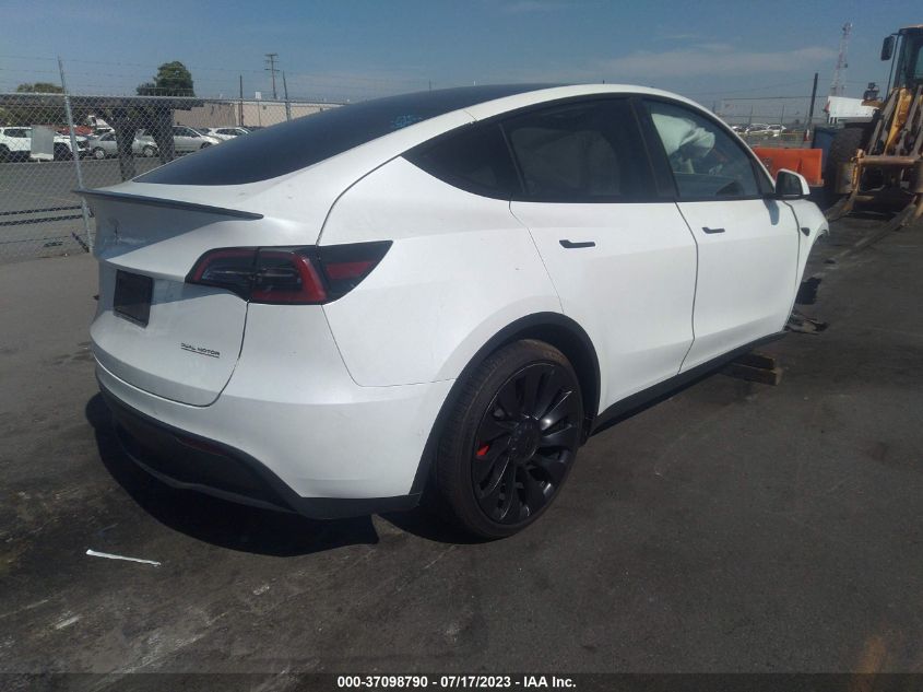 Auction sale of the 2022 TESLA MODEL Y , vin: 7SAYGDEF6NF359920, lot number: 37098790