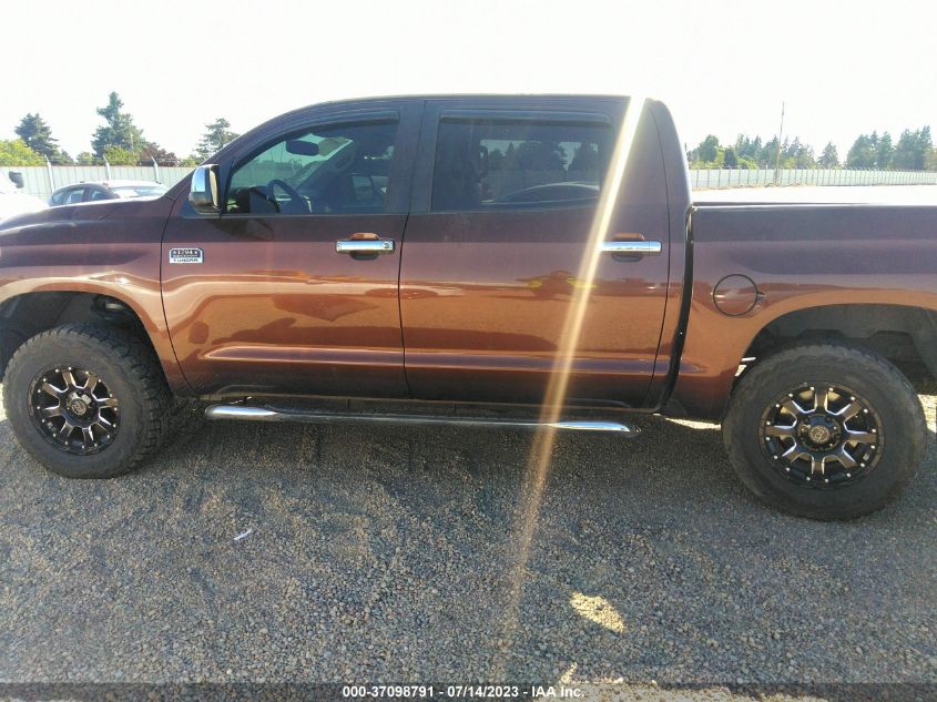 2016 TOYOTA TUNDRA 4WD TRUCK PLATINUM/1794 - 5TFAY5F14GX505325
