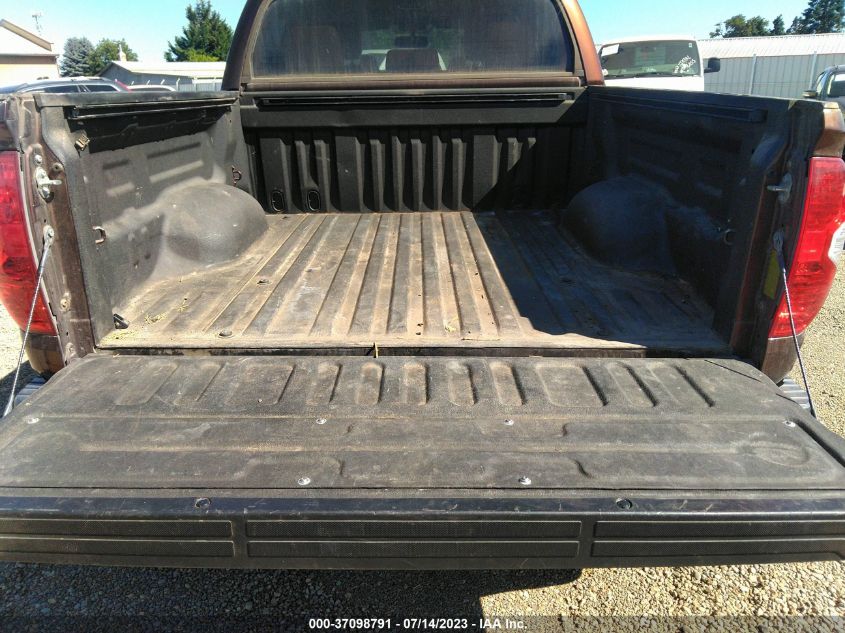 2016 TOYOTA TUNDRA 4WD TRUCK PLATINUM/1794 - 5TFAY5F14GX505325