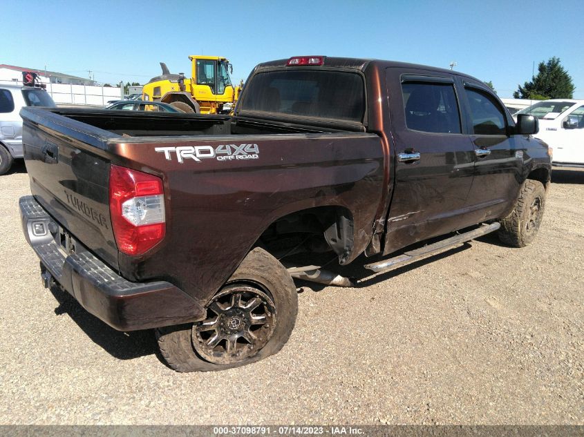 2016 TOYOTA TUNDRA 4WD TRUCK PLATINUM/1794 - 5TFAY5F14GX505325