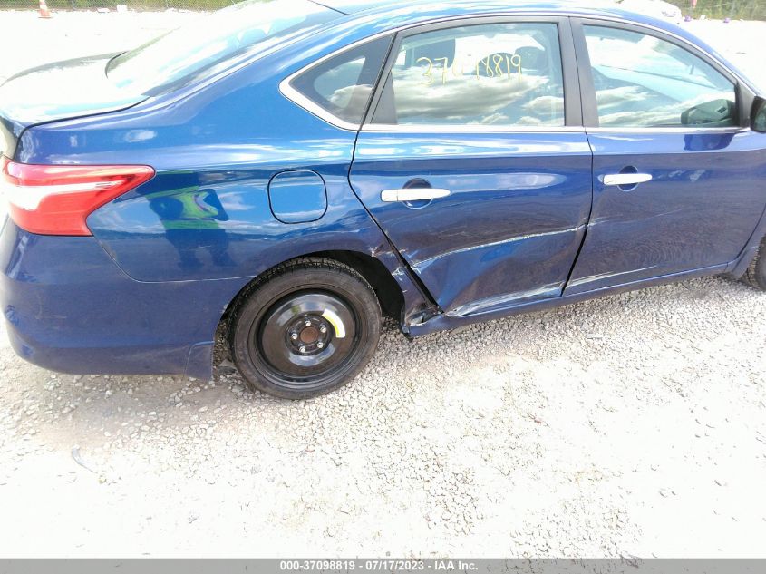 2019 NISSAN SENTRA S - 3N1AB7AP1KY397314