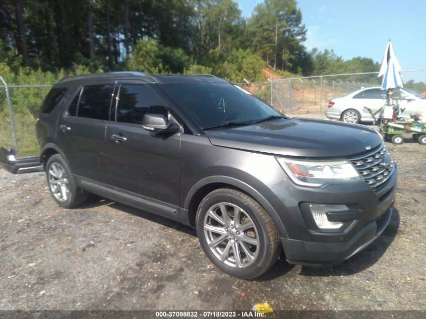 2017 FORD EXPLORER LIMITED - 1FM5K7F8XHGC06897