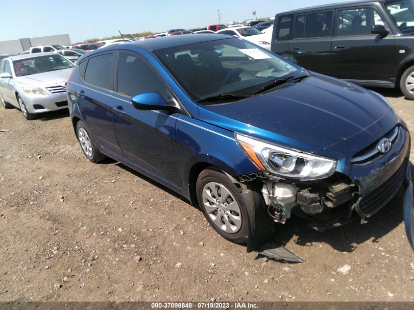2015 HYUNDAI ACCENT GS - KMHCT5AE2FU220992