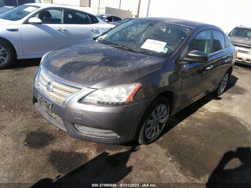 2013 NISSAN SENTRA S - 3N1AB7AP6DL562581