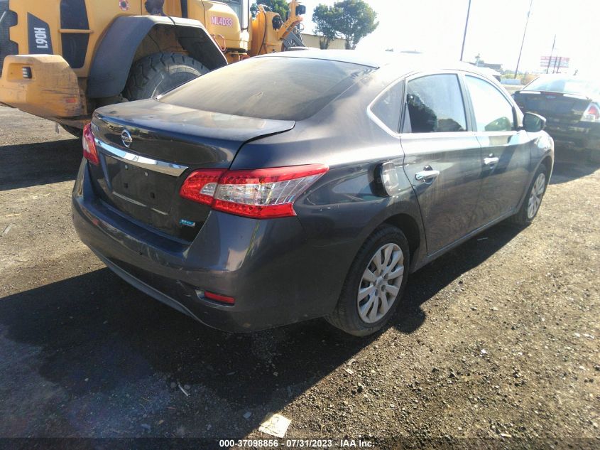 2013 NISSAN SENTRA S - 3N1AB7AP6DL562581