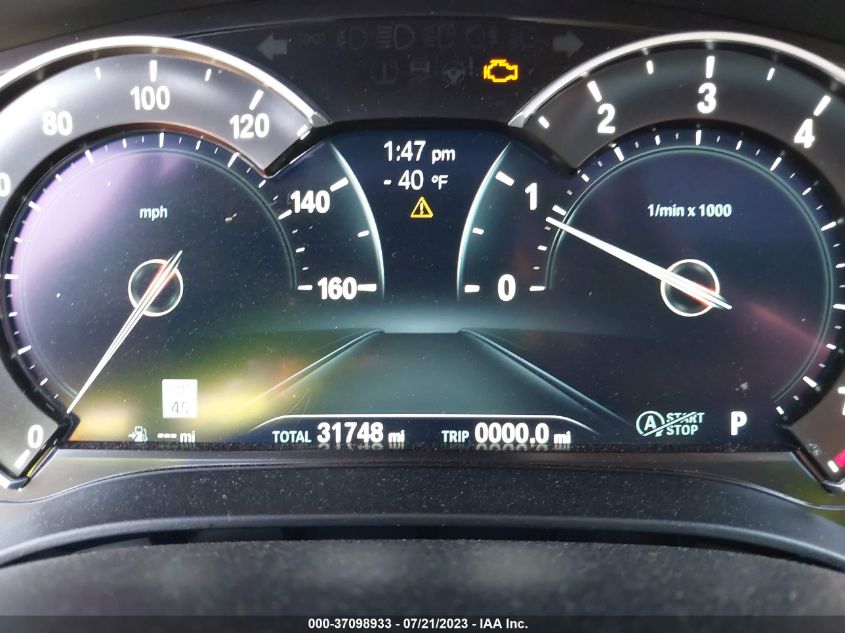 2019 BMW 5 SERIES 530I - WBAJA5C58KBX46853