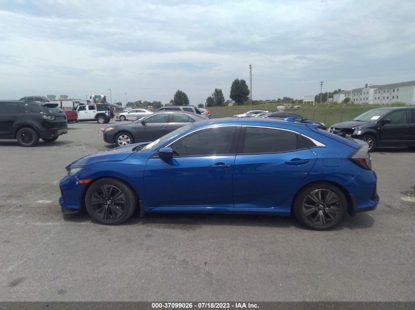 2018 HONDA CIVIC HATCHBACK EX - SHHFK7H54JU207859
