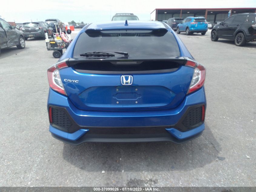 2018 HONDA CIVIC HATCHBACK EX - SHHFK7H54JU207859