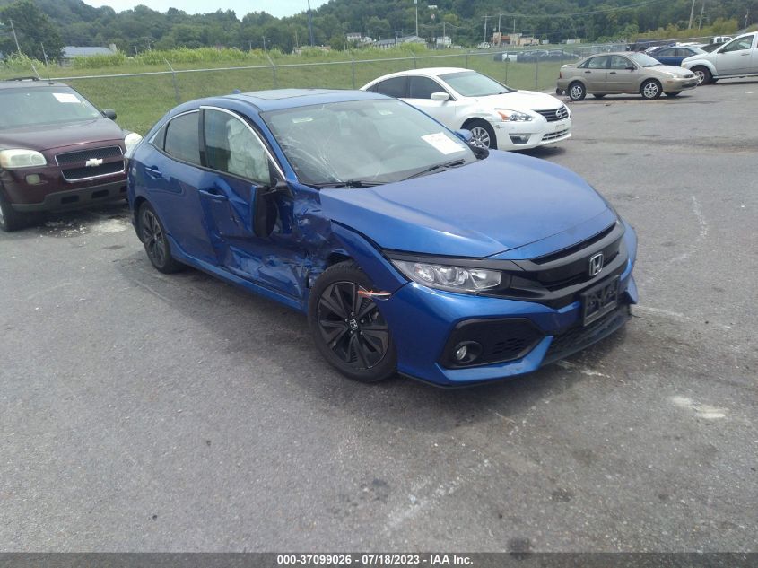 2018 HONDA CIVIC HATCHBACK EX - SHHFK7H54JU207859