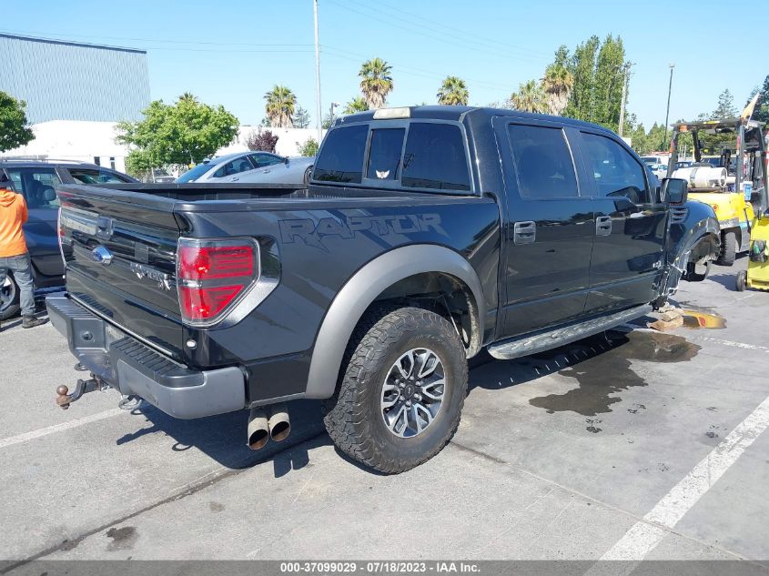 2013 FORD F-150 SVT RAPTOR - 1FTFW1R64DFA31275