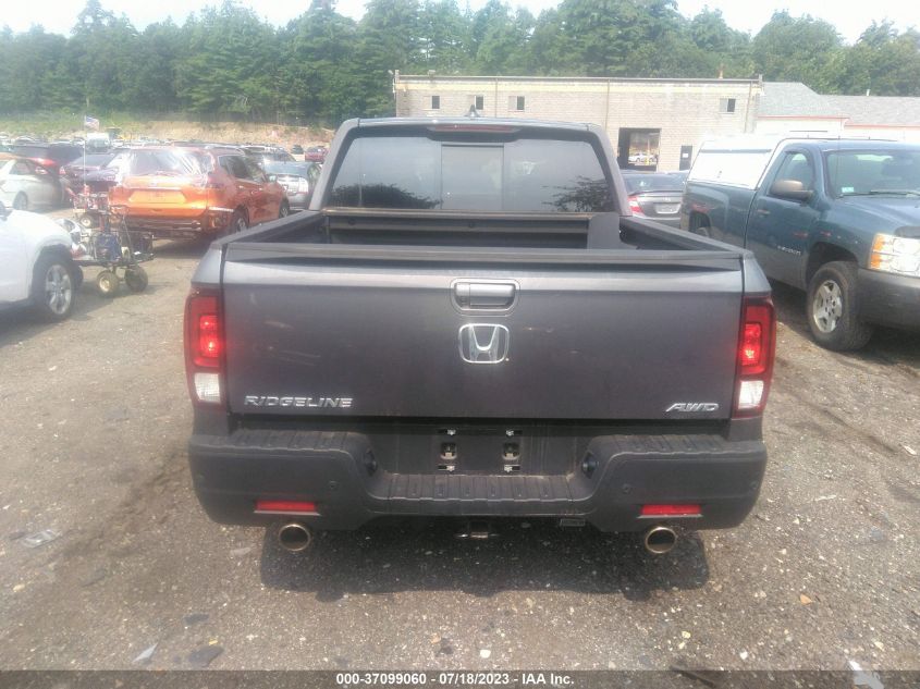 2022 HONDA RIDGELINE RTL - 5FPYK3F72NB017868