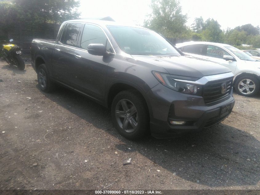 2022 HONDA RIDGELINE RTL - 5FPYK3F72NB017868