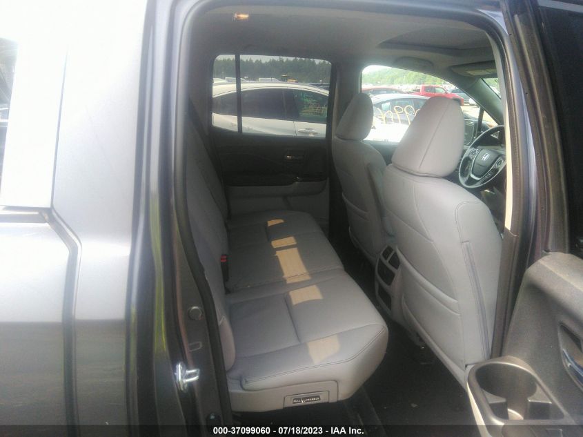 2022 HONDA RIDGELINE RTL - 5FPYK3F72NB017868