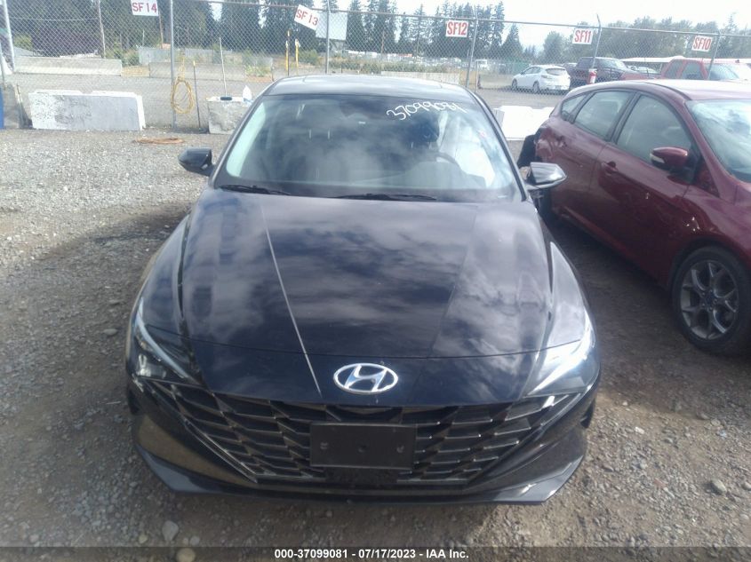 2022 HYUNDAI ELANTRA SEL - KMHLN4AGXNU299770