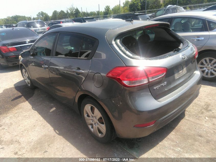 2016 KIA FORTE 5-DOOR LX - KNAFK5A86G5644439