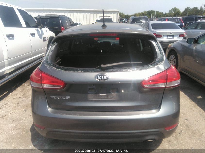 2016 KIA FORTE 5-DOOR LX - KNAFK5A86G5644439