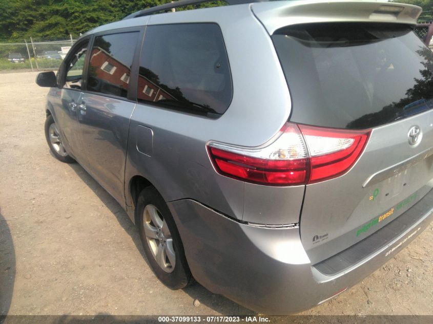2017 TOYOTA SIENNA LE - 5TDKZ3DC9HS819974