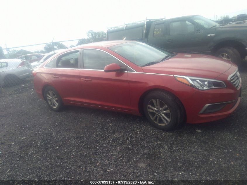 2017 HYUNDAI SONATA 2.4L - 5NPE24AF8HH488445